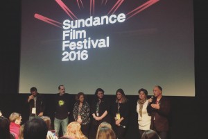 Q&A after the premiere